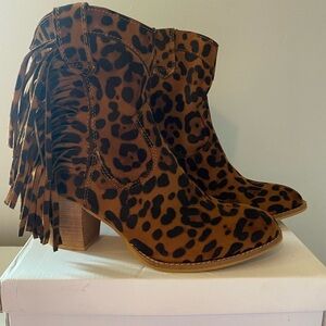 Cheetah Ankle Bootie